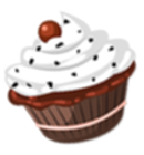 Decorative cake illustration
