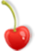 Decorative cherry illustration